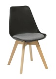 Virgo Timber Leg Chair 
