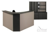 Excel ErgoCurve (Boomerang Shape) Reception Desk