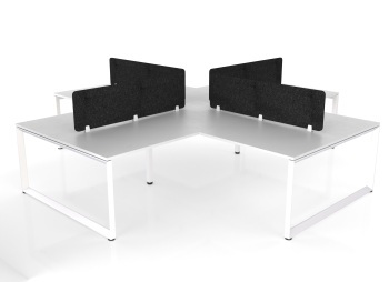 Loop Leg desking system