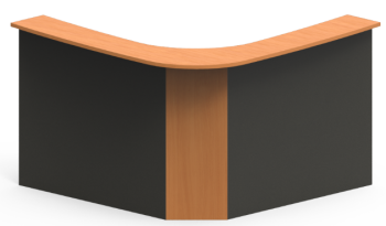 Excel Ergocurve Reception Desk