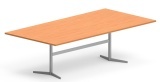 Excel Rectangular Table with Twin End Base