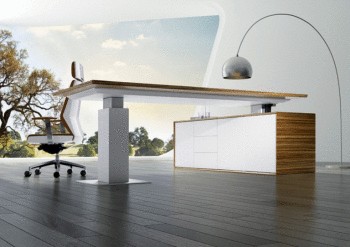 Evolution Electric Height Adjustable Executive Desk