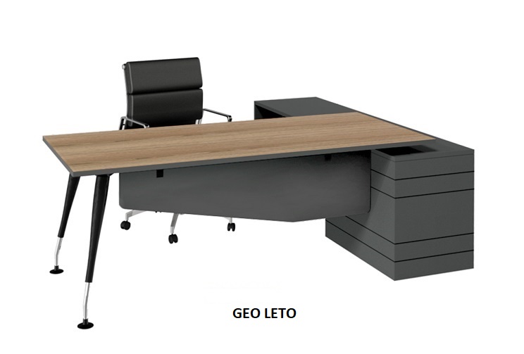 Geo Executive Desks, How Wide Is A Standard Desk