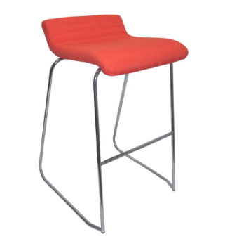 Moona High Back Bar Stool