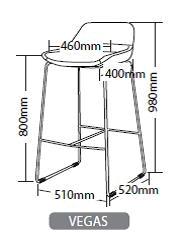 Vegas Bar Stool