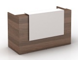 OM Casnan / White Reception Desk