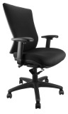 Aspire High Back Synchro-Tilt Exec Chair, Arms, 160kg rating