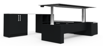 Exec Height Adjustable Desk Setting