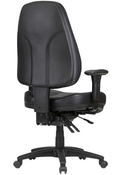 Rover High Back Ergo, Leather, 140kg rating