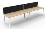 Rapid Deluxe Profile Single 2 person Desk