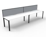 Rapid Deluxe Profile Single 2 person Desk