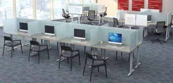 Frosted Acrylic Desk Top Screens