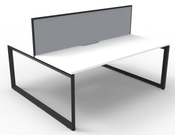 Rapid Deluxe Loop Double Desk 