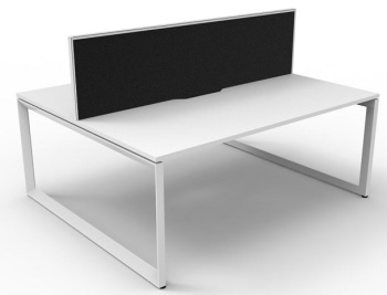 Rapid Deluxe Loop Double Desk 