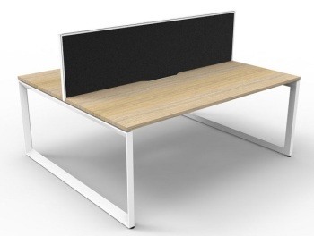 Rapid Deluxe Loop Double Desk 