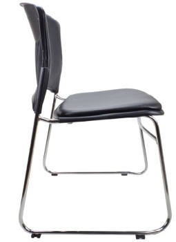 Eve Vinyl Padded Stacking Chair P.U. 