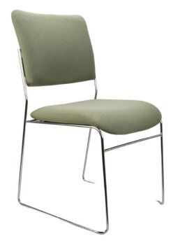 Vista Solid Rod Sled Base Visitor Chair