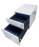 Itsu Compact Mobile Pedestal, 1+File drawer