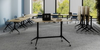 Standing Height Flip Table, 1050mm high