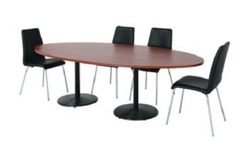 Excel  Elliptical Table on Twin Disc Base