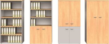 Tall Storage Cupboards/Bookcases