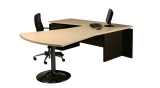 Vantage V4 Dovetail Desk & Return