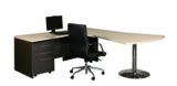 Vantage V4 Dovetail Desk & Return