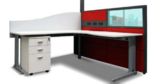Ergo Desk with System 30 Screen
