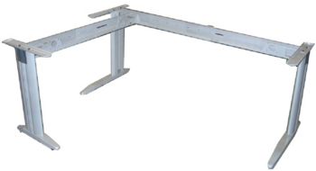 Tech adjustable workstation frame