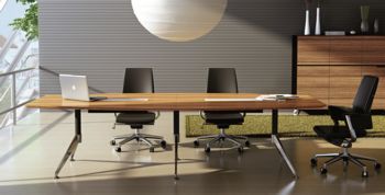 Boatshaped Boardroom Table