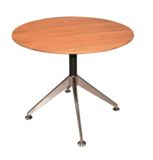 Potenza Timber Veneer Round Meeting Table