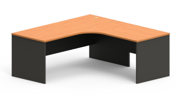 Excel Radius Splay Top Workstation