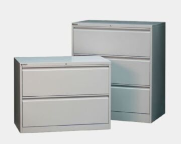 Stronghold Lateral Filing Cabinets, Aust Made