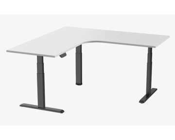 E-Desk Electric Height Adjustable Corner Workstation