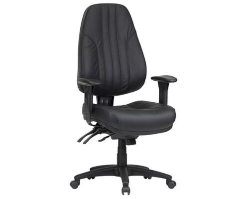 Rover High Back Ergo, Leather, 140kg rating