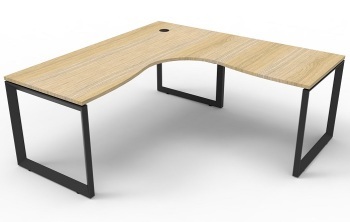 Rapid Deluxe Loop Corner Workstation