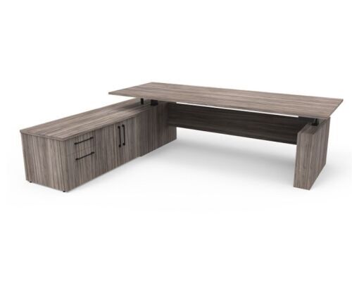 E-Desk Executive Desk & Storage Return