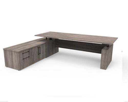 E-Desk Executive Desk & Storage Return