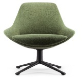 Lutie Club Lounge Chair, 4 way base