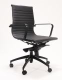 Indigo Mid Back, All Black Exec Chair