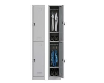Two Door Locker, 1800mm high