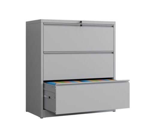 Lateral Filing Cabinet, 3 drawer