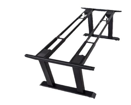 Electric Height Adjustable Quad Leg Frame for meeting tables