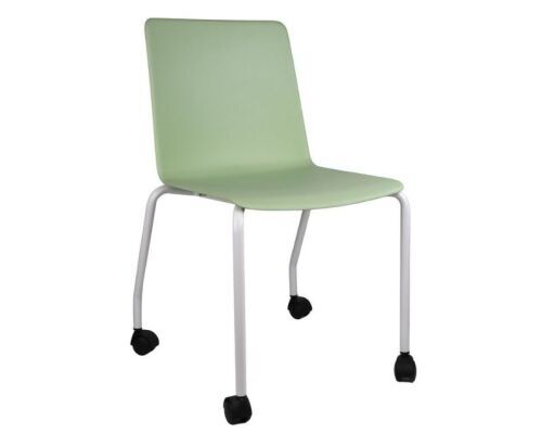 Echo 4 Leg Stacking Chair, with castors