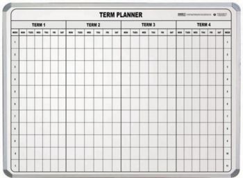 4 Term Planning Whiteboard