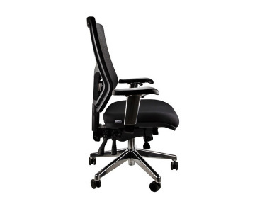 Seville High Back Ergonomic Office Chair with Alloy Base