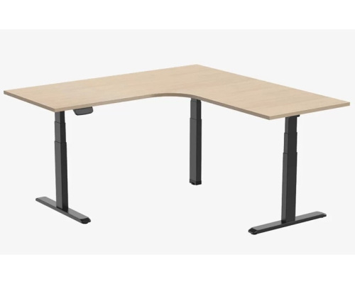 E-Desk Electric Height Adjustable Corner Workstation