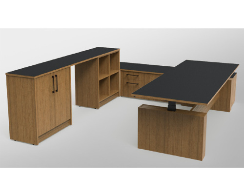 Electric Height Adjustable Executive Desk