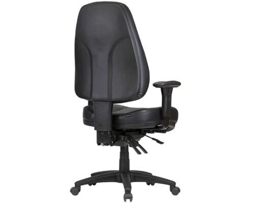 Rover High Back Ergo, Leather, 140kg rating