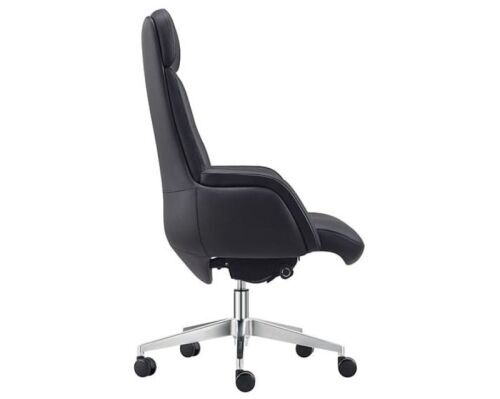 Captain High Back Executive Chair, Leather